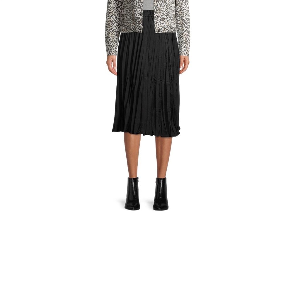 Time and try MIDI Crinkle skirt